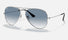 0RB3025 Ray-Ban® / Silver/Light Blue Gradient (003/3F) / 58-14-135 (Standard)