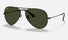 0RB3025 Ray-Ban® / Black/Green Classic G-15 (L2823) / 58-14-135 (Standard)