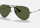 0RB3025 Ray-Ban® / Gunmetal/Polarized Green/Classic G-15 (004/58) / 58-14-135 (Standard)