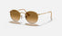 0RB3447 Ray-Ban® / Matte Arista/Clear Gradient Brown (112/51) / 50-21-145