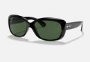 0RB4101 Ray-Ban® / Black/Polarized Dark Green (601/58) / 58-17-135