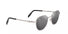 Maui Jim Hukilau / DSB845-11 Dual Mirror Silver/Black / 52-20-140