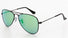 RJ9506S Ray-Ban® / Black/Green Flash (201/3R) / 50-13-120