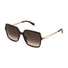 SFU511 FURLA / Glossy Dark Havana/Brown Gradient Pink (0722) / 56-16-140